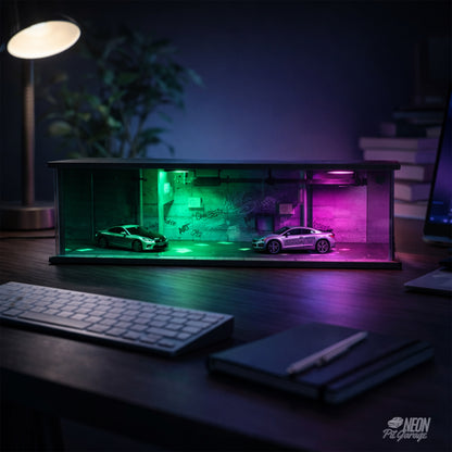 Neon District Diorama