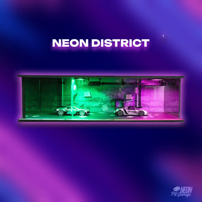 Neon District Diorama
