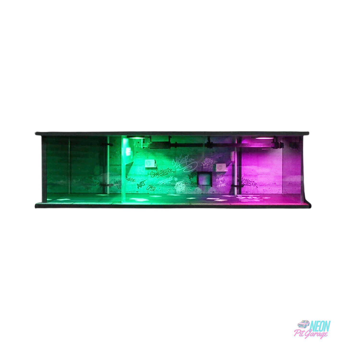 Neon District Diorama